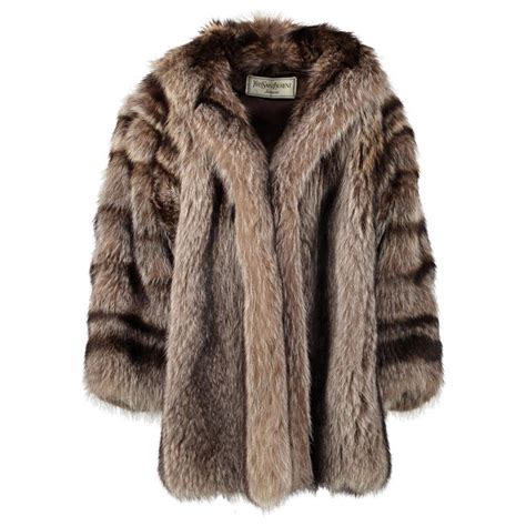 ysl mens fur coat|ysl fur coat.